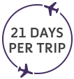 Frequent Traveller 21 Days