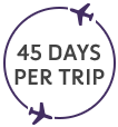 Frequent Traveller 45 Days