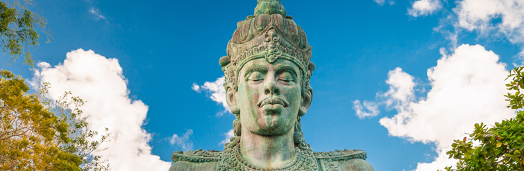 Buddhist Statue In Bali 