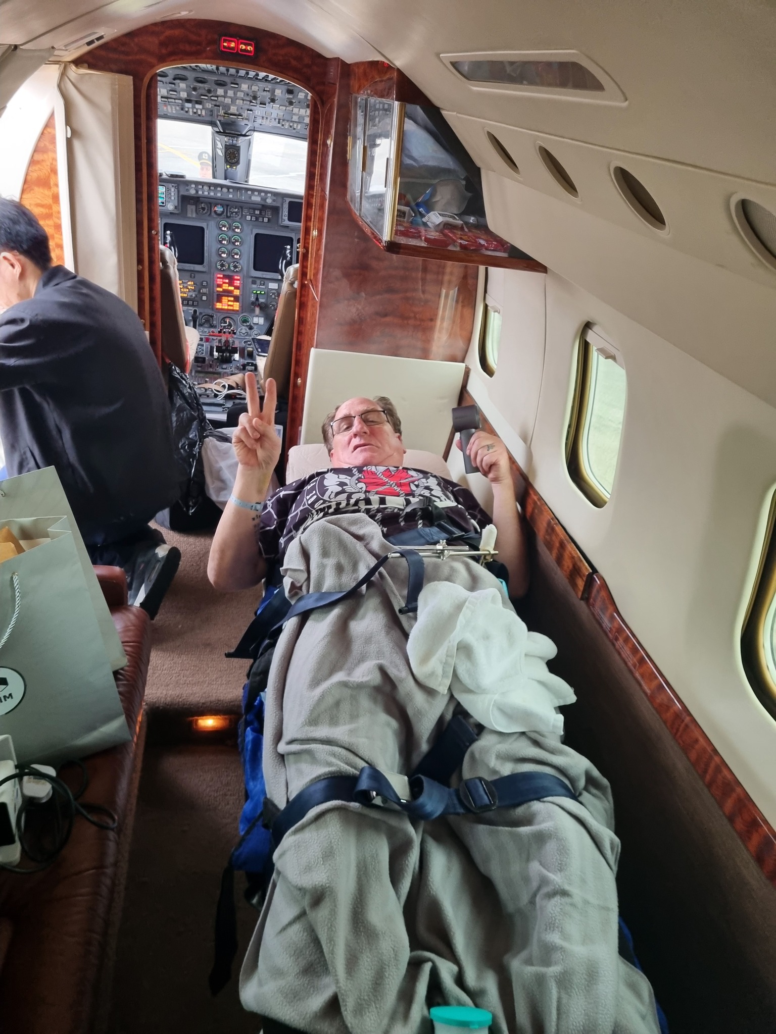 Ernie returning home 