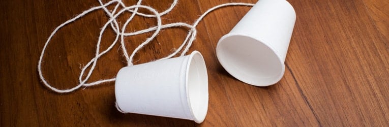 cups and string